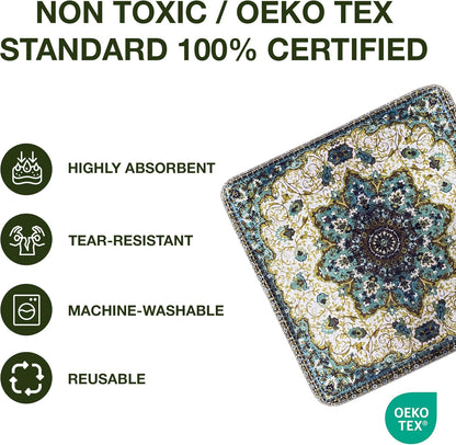 PUPIBOO Washable Pee Pads for Dogs and Cats - Super Absorbent Reusable Puppy Training Pads - 100% Waterproof, Leak-Proof & Non-Slip Whelping Pads for Pet Housebreaking