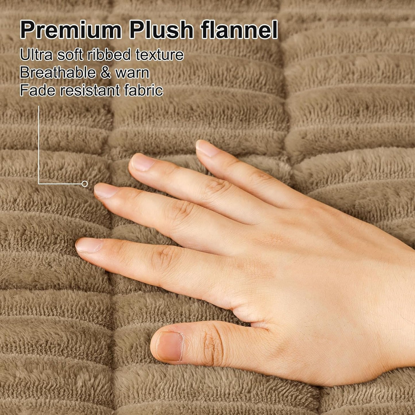 Smiry Couch Cover for Dogs, Non Slip Washable Sofa Protector for Pets, Soft Furniture Cover for Leather & Fabric Couches, Cozy Protect Against Fur, Dirt & Everyday Messes (Dark Grey, 27.6" x 59")