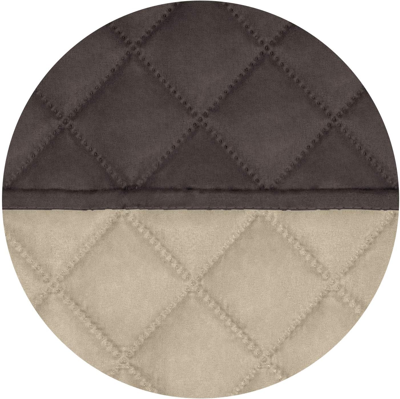 PureFit Reversible Quilted Sofa Cover, Water Resistant Slipcover Furniture Protector, Washable Couch Cover with Non Slip and Elastic Straps for Kids, Dogs, Pets (Sofa, Gray/Light Gray) - Colors A