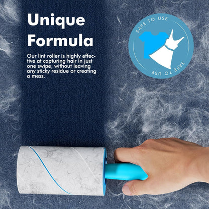 Lint Rollers for Pet Hair Extra Sticky, 800 Sheets Mega Value Set Lint Rollers for Pet Hair Removal, Dog and Cat Lint Remover for Clothes, Furniture, Carpet