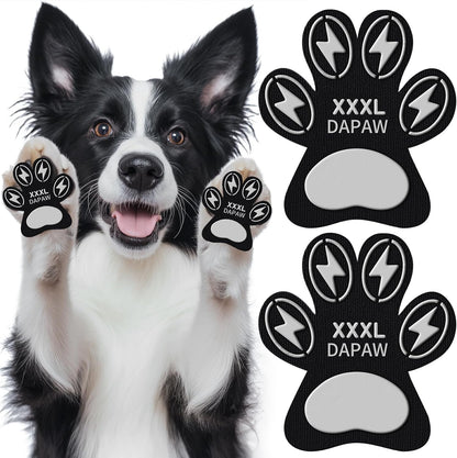 Dapaw Anti-Slip Dog Paw Pads, Paw Grip for Senior Dog on Hardwood & Tile Floors, Protector Pads for Hot Pavement, Paw Stickers for Dogs Feet with Strong Traction (5 Sets, 20 Pcs) L