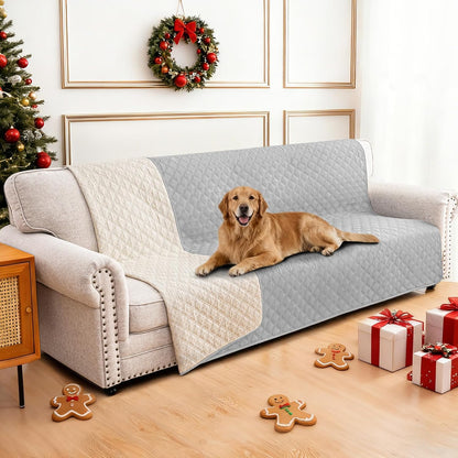 Waterproof Dog Blanket, Non-Slip Soft Pet Bed Cover, Couch Cover for Dogs Washable, Protects Sofa, Furniture, Crate, Car, Tear Resistant Leakproof Pet Blanket (30x70 Inch, Dark Grey)