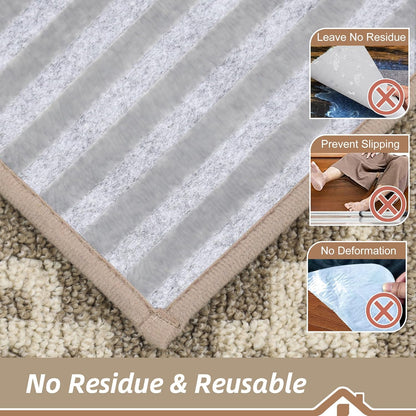 BEQHAUSE Non Slip Stair Treads for Wooden Steps Indoor Washable Stair Runner 28inX9in Polyester Durable Stair Treads Carpet for Dogs,Kids and Elders 15pcs,Dark Grey