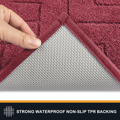 PURRUGS Dirt Trapping Door Mat 20" x 31.5", Non-Slip Machine Washable Entry Rug, Dog Doormat, Indoor Front Door Mat, Super Absorbent Entryway Rug for Muddy Shoes & Paws, Taupe
