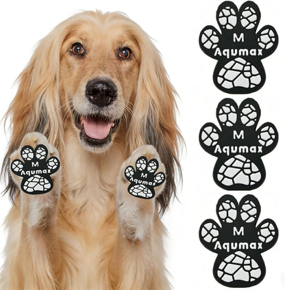 Dog Paw Protector Traction Pads for Dogs,Paw Pads for Hot Pavement,Stronger Self Adhesive Toe Grips for Senior Dogs to Prevent Slipping on Hardwood Floors 16 Sets (64 pcs) L
