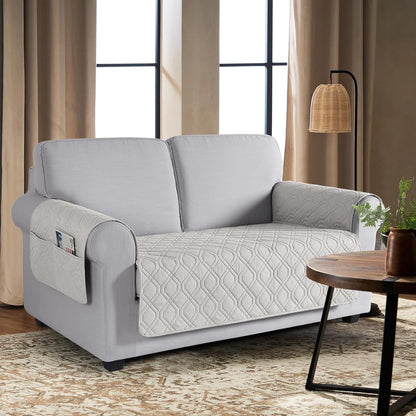 VANSOFY Couch Cover, Waterproof Sofa Covers Washable Slipcover Furniture Protector Couch Seat Covers Non-Slip Couch Cover for Dogs, Pets(Sofa, Dark Gray)
