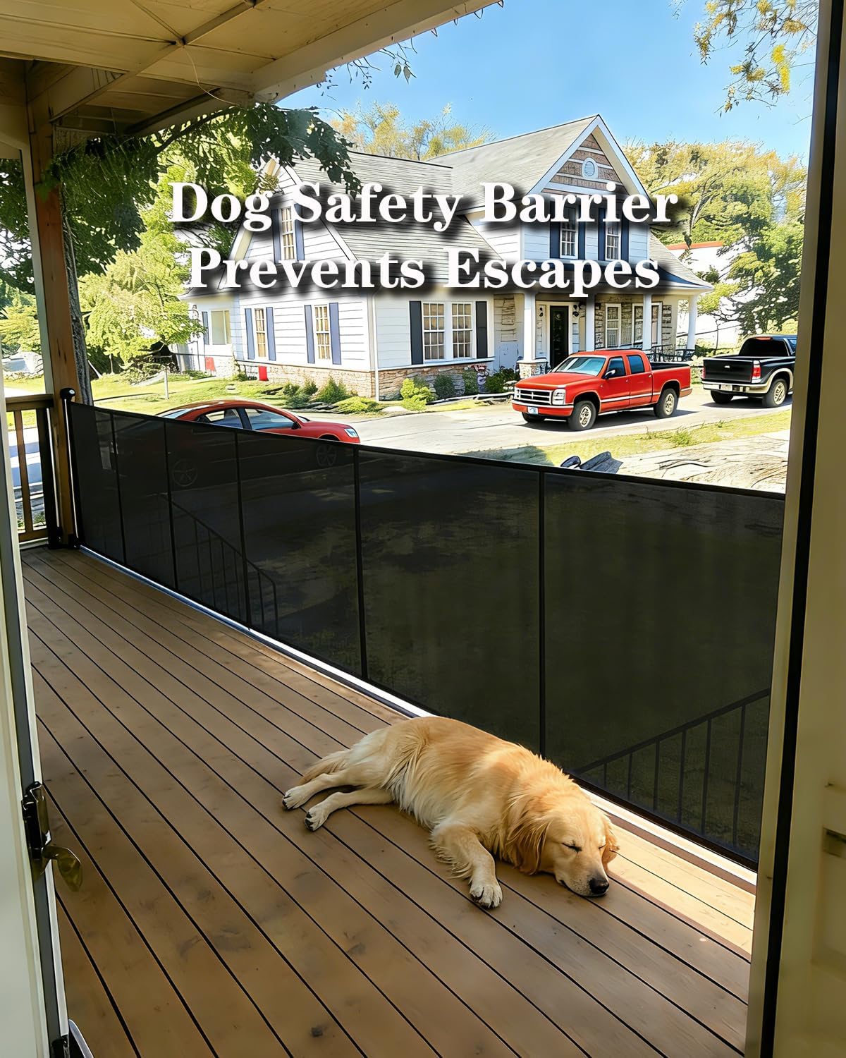 240" Retractable Baby Gates Extra Wide for Large Opening, 41" Extra Tall Retractable Dog Gate Pet Gates, Long Child Safety Mesh Gate with Fiberglass Rods for Stairs, Doorways, Hallways, Indoor/Outdoor