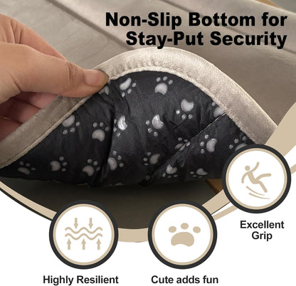 Dog Bed Mat – Soft & Comfortable Dog Kennel Pad for Crate – Durable Crate Bed & Mat for Dogs & Cats – Ideal for Crate, Kennel, and Home Use
