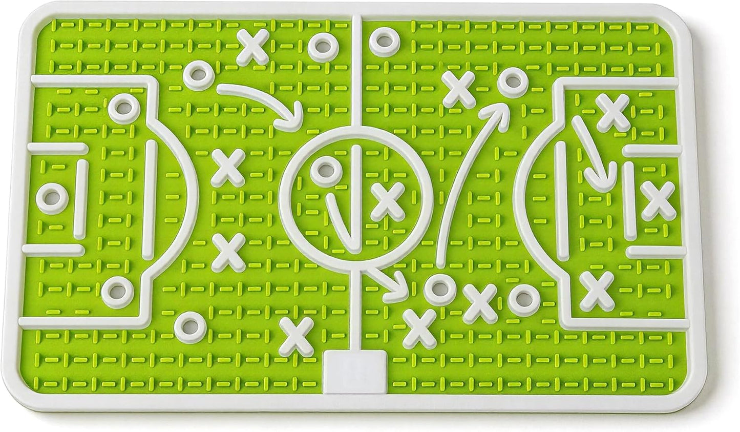 Official FIFA World Cup 2026 Edition, Dog Lick Mat, Dog Slow Feeder Anxiety Relief Enrichment Pet Toy with Anti-Slide Base for Small & Medium Dogs,12.6 × 7.9 inches