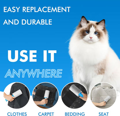 Lint Rollers for Pet Hair Extra Sticky, 800 Sheets Mega Value Set Lint Rollers for Pet Hair Removal, Dog and Cat Lint Remover for Clothes, Furniture, Carpet