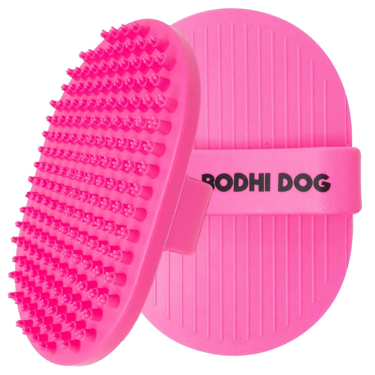 Bodhi Dog Shampoo Brush - Pet Grooming & Bath Supplies for Dogs and Cats - Bath Brush for Long & Short Hair - Premium Scrubber for Shower, Bathing & Massage (One Pack, Blue)
