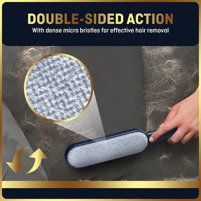 Pet Hair Remover, Lint Remover, Lint Brush for Clothes, Furniture, Carpets, Car Seats. Cat Hair Remover. Dog Hair Remover Laundry. Double-Sided. Reusable. Self-Cleaning Base. ALLISTAR (Forest Green)