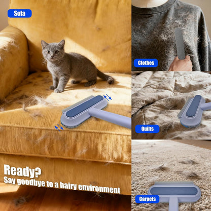 Pet Hair Remover for Furniture,Effective Lint Brush for Dog and Cat Hair,Reusable Washable Dog and Cat Hair Lint Removal Brush, 4 in 1 Multifunctional Pet Hair Removal Broom