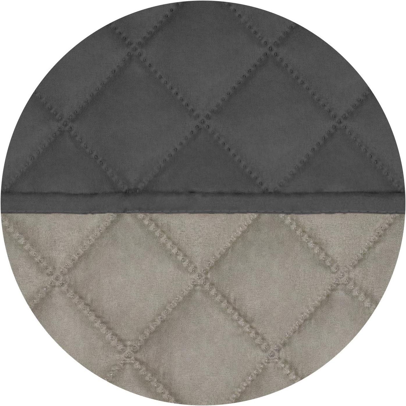 PureFit Reversible Quilted Sofa Cover, Water Resistant Slipcover Furniture Protector, Washable Couch Cover with Non Slip and Elastic Straps for Kids, Dogs, Pets (Sofa, Gray/Light Gray) - Colors B