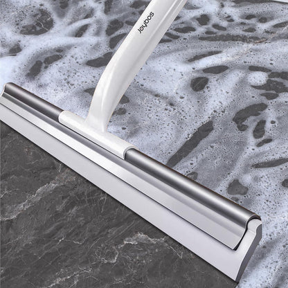 Rubber Squeegee Broom for Floor,62" Long Handle Window Squeegee, Silicone Pet Hair Remover,Magic Squeegee Broom for Indoor Cleaning,Cleans Glass, Hair, fine dust, Liquids, Suitable Smooth Floors, Rugs