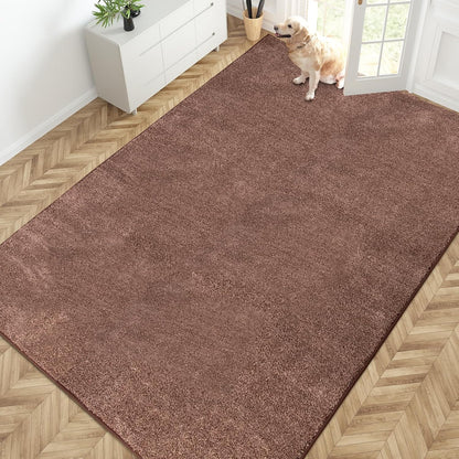 PURRUGS Dirt Trapping Door Mat 20" x 31.5", Non-Slip Machine Washable Entryway Rug, Dog Doormat, Indoor Front Door Mat, Super Absorbent Entry Rug for Muddy Shoes & Paws, Bluish Grey-Black