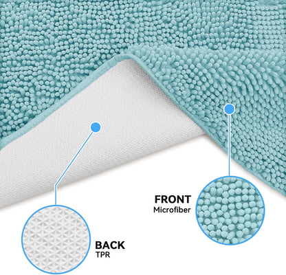 Bcoimo Super Absorbent Dog Door Mat, 30"*20" Anti Slip Mat for Muddy Paws, Pet Rugs for Dirty Paws Washable that Absorbs Moisture and Dirt, for Dog Cage and Pet Resting Carpet