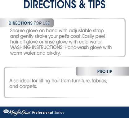 Magic Coat Professional Series Love Glove Dog Grooming Mitt