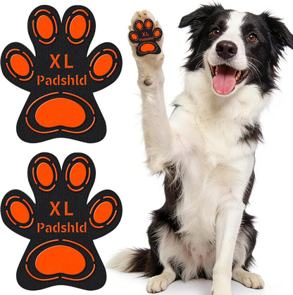 Anti Slip Dog Paw Pads for Senior Dogs - Paw Grips for Hardwood Floors, Enhanced Balance Traction Pads, Breathable Pet Paw Stickers Protectors for Dogs 7 Sets (28 Pcs) XXXL