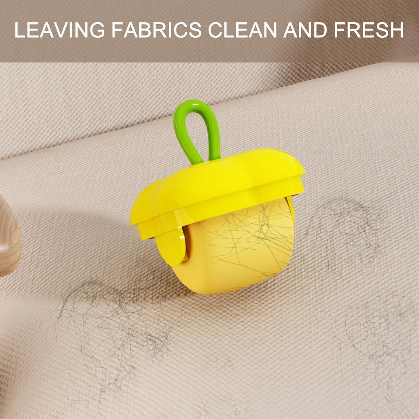 2 Pieces Portable Mini Lint Rollers for Dog Cat Hair, Washable Hair Remover for Cleaning Various Dust and Debris, Sticky Roller Reusable Lint Remover for Travel, Eco-Friendly Compact Design