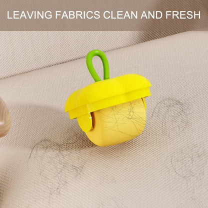 2 Pieces Portable Mini Lint Rollers for Dog Cat Hair, Washable Hair Remover for Cleaning Various Dust and Debris, Sticky Roller Reusable Lint Remover for Travel, Eco-Friendly Compact Design