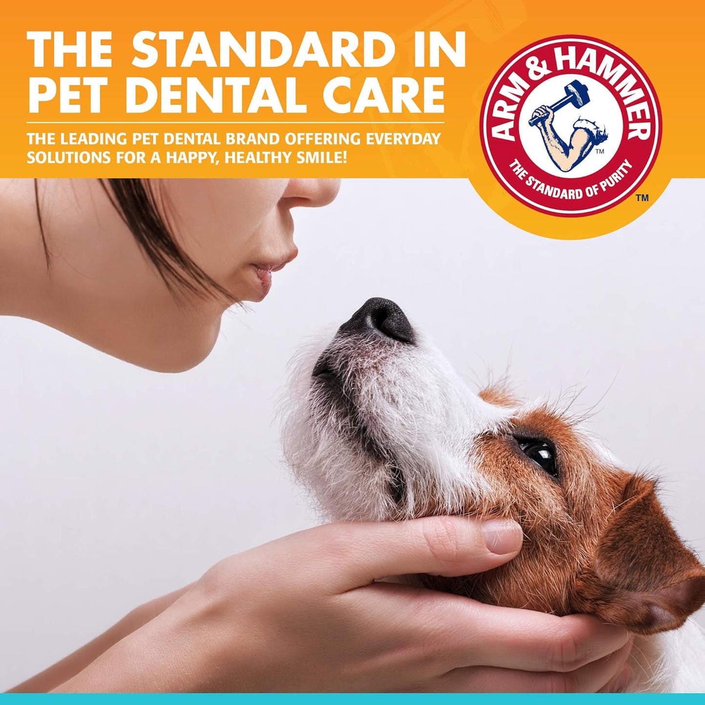 Arm & Hammer for Pets Fresh Breath Enzymatic Dog Toothpaste, Vanilla Ginger Flavor, Safe for Puppies and Adult Dogs, Daily Baking Soda Dental Gel to Eliminate Bad Breath, 2.5 Oz