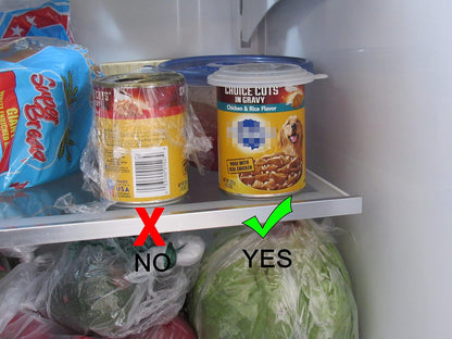 Smarter-Seal, Pet Food Can Covers, Universal Can Lids, 4-Pack, Clear Color, For Dog and Cat Food, Reusable
