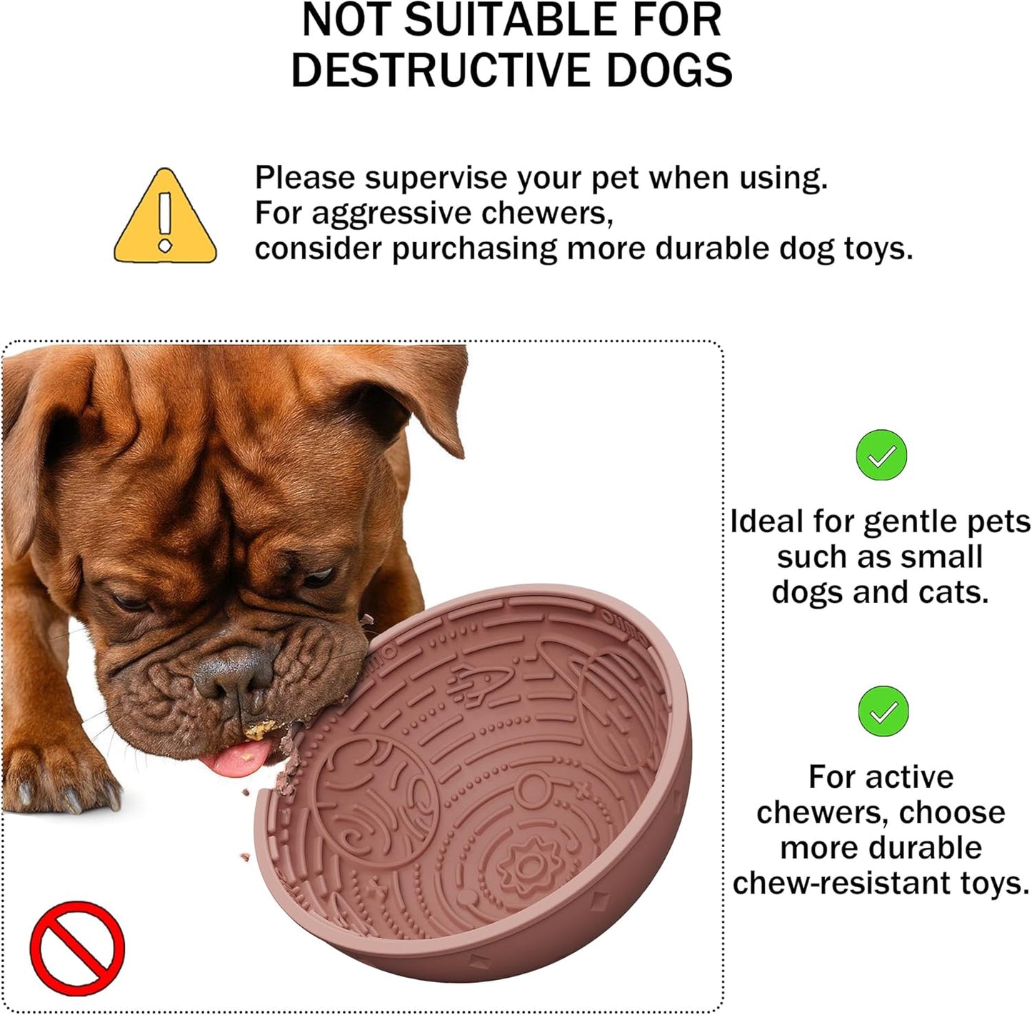 OHMO Lick Mat for Dogs and Cats(Small, Camo&Light Green, 2pcs) Enrichment Accessories Toy Space Star Easy Clean Pet Slow Feeder/Suction Cups, Licking Pad for Anxiety Relief and Boredom Reduction