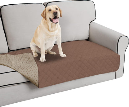 Easy-Going 100% Waterproof Dog Bed Cover, Non-Slip Pet Blanket for Furniture, Washable Couch Cover, Repleasement Sofa Cover (68x82 in,Gray)
