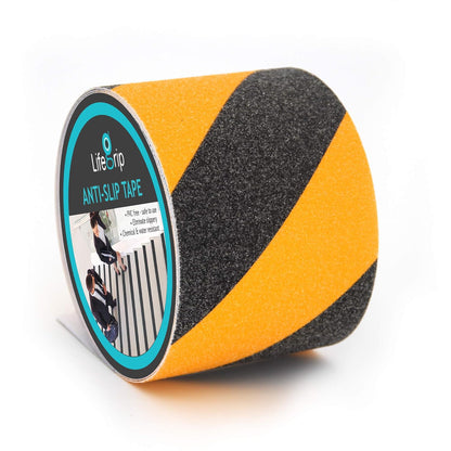 LifeGrip Anti Slip Transparent Anti Slip Tape, 4 inch by 30 feet, Non-Slip Traction Grip Tape to Tubs, Boats, Stairs, Clear, Soft, Comfortable for Bare feet (4" X 30')