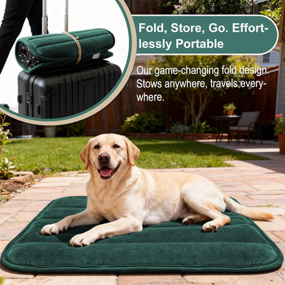 Dog Bed Mat – Soft & Comfortable Dog Kennel Pad for Crate – Durable Crate Bed & Mat for Dogs & Cats – Ideal for Crate, Kennel, and Home Use