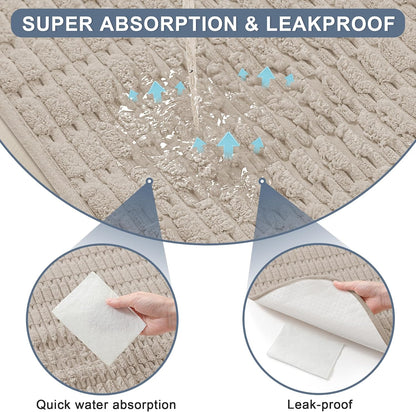 Waterproof Couch Cover for Dogs Washable, Non Slip Back Sectional Sofa Covers for 3 Cushion Couch Pet Friendly, Soft Dog Bed Cover. (Coffee, 30" x 53")
