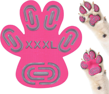 Anti-Slip Dog Paw Protector Pads for Senior Dogs, Dog Paw Adhesive Pads on Hardwood Floor,Senior Pets Essentials with Strong Traction,Puppy Grippers,12 Sets 48 pc M