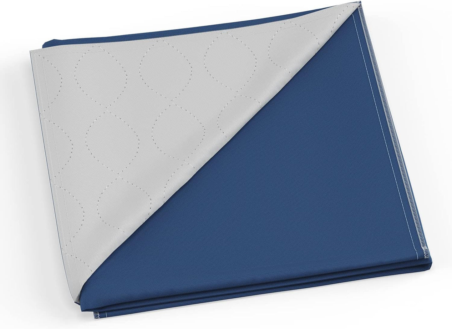 Medline Sofnit 300, Pack of 4 Large Washable Blue Underpads, 34”x 48” for use as reusable pet pads, reusable bed pads, great for dogs, cats and bunnies