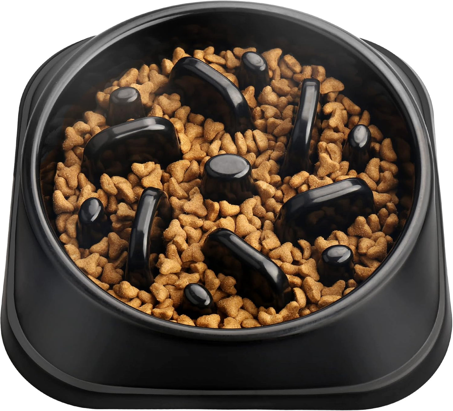 UPSKY Slow Feeder Small Dog Bowl - Anti-Slip Puzzle Bowl Feeder, Interactive Bloat Stop, Anti-Choking