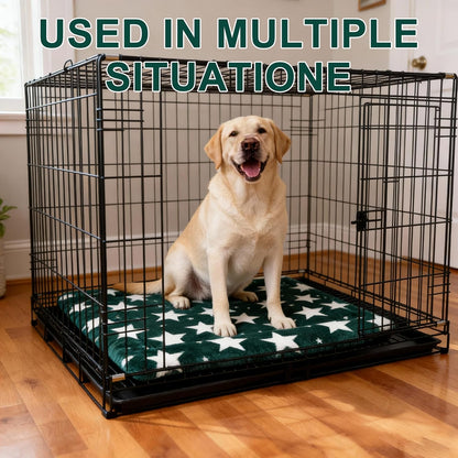 Dog Bed Mat – Soft & Comfortable Dog Kennel Pad for Crate – Durable Crate Bed & Mat for Dogs & Cats – Ideal for Crate, Kennel, and Home Use