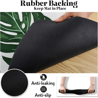 Dog Food Mats for Floors, Absorbent Dog Bowl Mat for Food and Water Dispenser, Quick Dry Cat Food Mat Pet Supplies