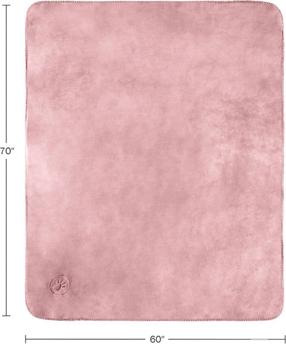 Waterproof Pet Blanket - 50x60-Inch Reversible Sherpa Fleece Throw Protects Couches, Cars, and Beds from Spills, Stains, and Fur by PETMAKER (Gray)