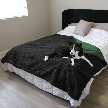 Kritter Planet Waterproof Dog Blanket, Reversible Water Proof Pet Blanket for Couch, Bed & Sofa, Washable Couch Covers for Large Dogs - Protects Furniture from Fur, Dirt, and Accidents