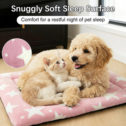 Dog Bed Mat – Soft & Comfortable Dog Kennel Pad for Crate – Durable Crate Bed & Mat for Dogs & Cats – Ideal for Crate, Kennel, and Home Use