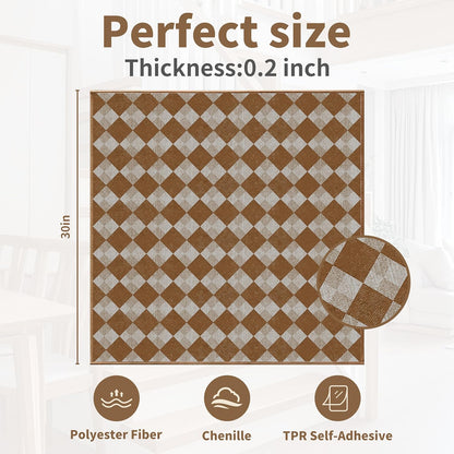 Non-Slip Stair Treads for Wooden Steps 15pcs,8"x30" Stair Carpet Treads for Indoor Use,Peel and Stick Stair Runners,Washable Reusable Adhesive Backing,Pet-Friendly Stair Capet for Kids,Elders,Dogs