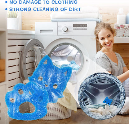Reusable Pet Hair Remover, Effective Cat and Dog Hair Collector for Washing Machine and Dryer Fluff and Fur Remover for Clothing, Bedding, Safe and Durable, Fits All Fabrics (6)