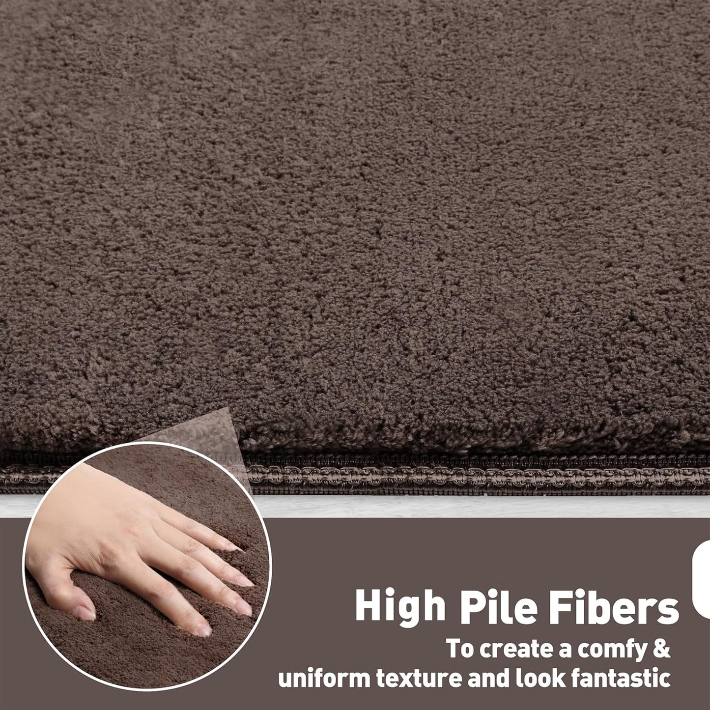 PURE ERA Carpet Stair Treads Ultra Plush 9.5" X 30"Soft Bullnose Indoor Stair Protectors Pet-Friendly Non-Slip Skid Resistant Tape Free Washable Reusable(14 Pieces, Cream Gray)