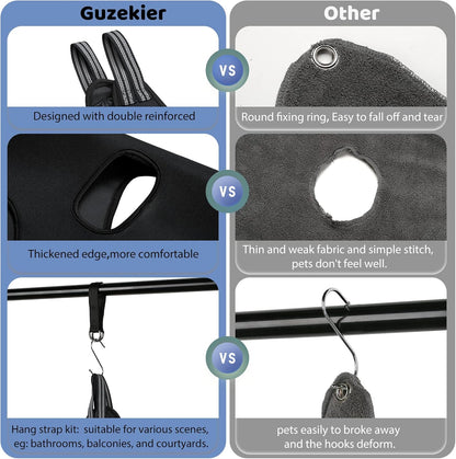 Guzekier Dog Grooming Hammock Harness for Dogs, Dog Nail Clipper