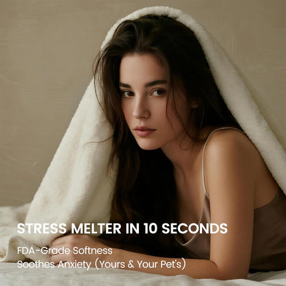 gogobunny Waterproof Blanket for Bed Couch Sofa, Liquid Pee and Fur Proof Pet Blanket for Dog Puppy Cat, Reversible Sherpa Fleece Throw Blanket Furniture Cover Protector (Grey, 50x60 inches)