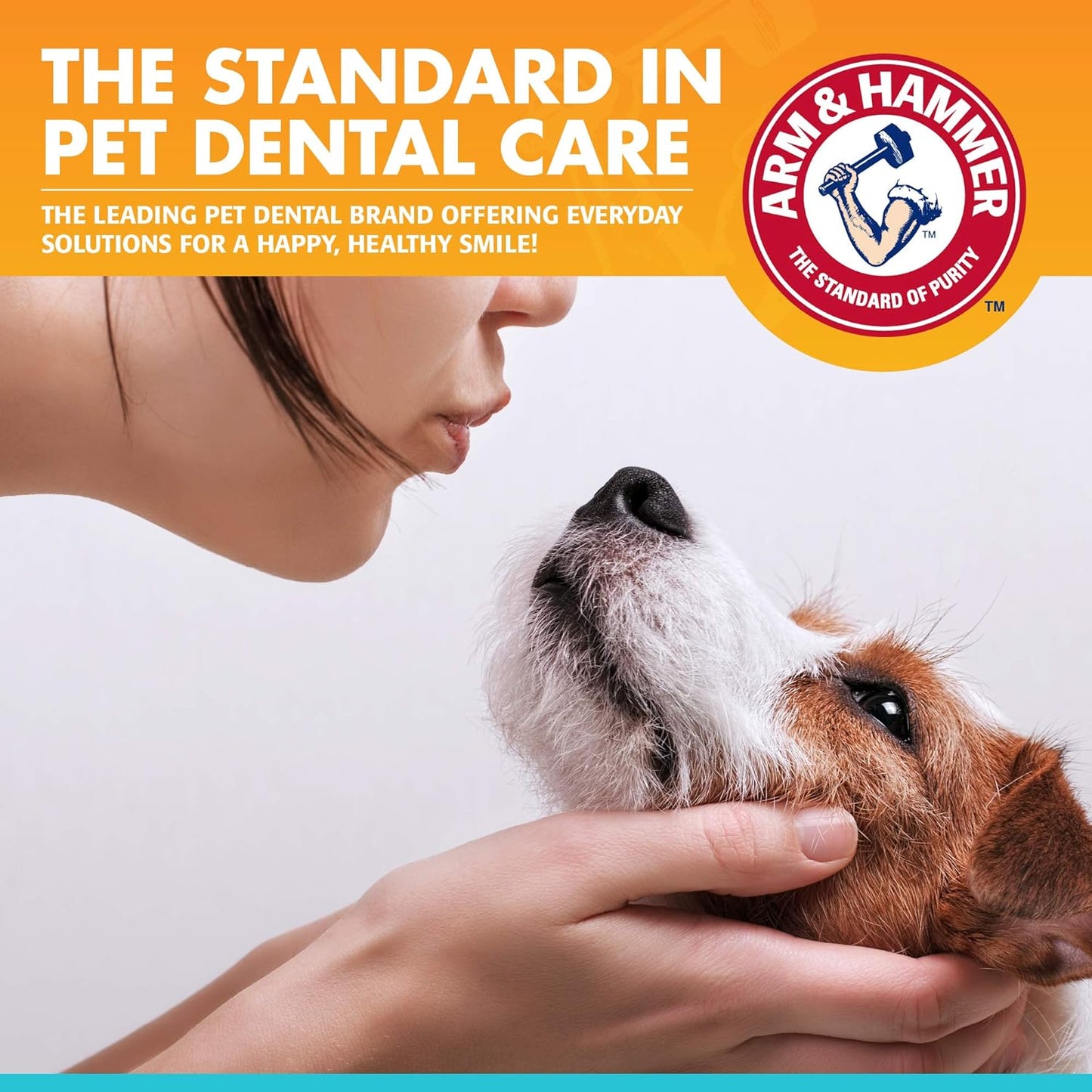 Arm & Hammer for Pets Fresh Breath Enzymatic Dog Toothpaste, Vanilla Ginger Flavor, Safe for Puppies and Adult Dogs, Daily Baking Soda Dental Gel to Eliminate Bad Breath, 2.5 Oz
