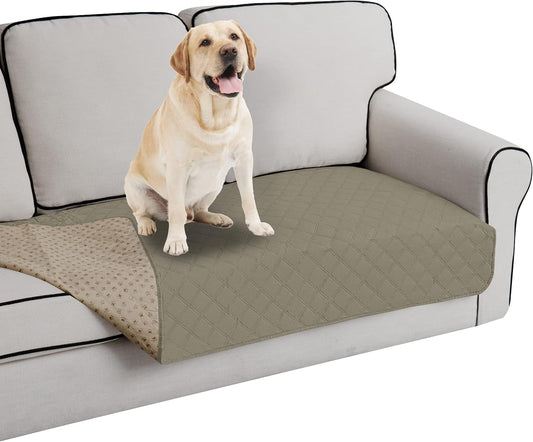Easy-Going 100% Waterproof Dog Bed Cover, Non-Slip Pet Blanket for Furniture, Washable Couch Cover, Repleasement Sofa Cover (68x82 in,Gray)