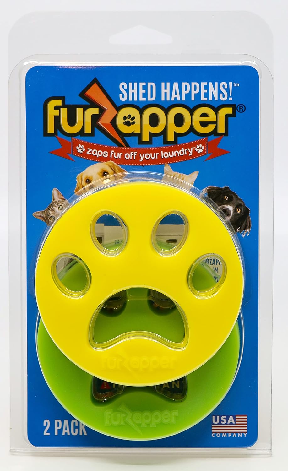 1 PK FurZapper Pet Hair Remover for Laundry