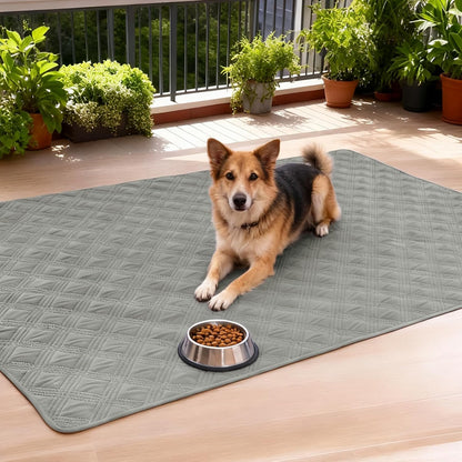 hyha Waterproof Dog Bed Blanket, Soft Pet Blankets, Waterproof Couch Cover for Dogs, Reversible Sofa Covers Washable for Furniture (30x70 Inch, Taupe/Beige)