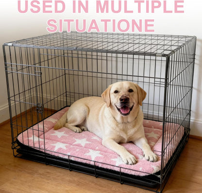 Dog Bed Mat – Soft & Comfortable Dog Kennel Pad for Crate – Durable Crate Bed & Mat for Dogs & Cats – Ideal for Crate, Kennel, and Home Use